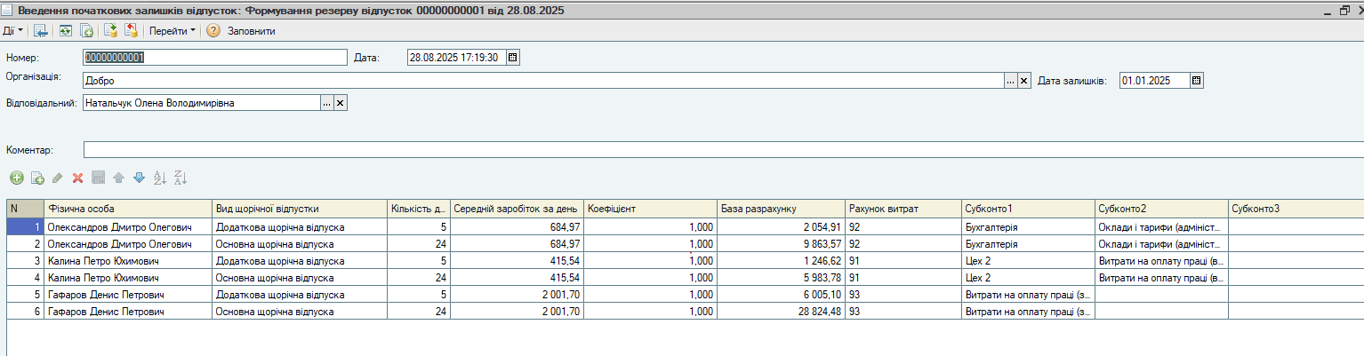 «Форсування резерву відпустки»
